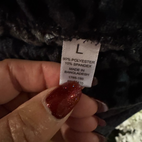 Nicole Miller Black Pajama Set - Picture 6 of 7